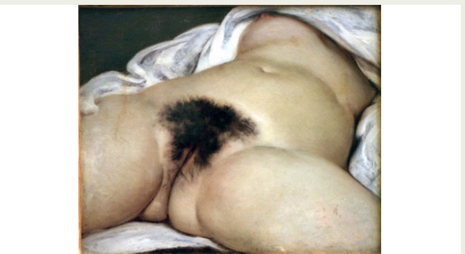 Quadro do século XIX que retrata uma vagina gera polêmica e vai parar no Tribunal