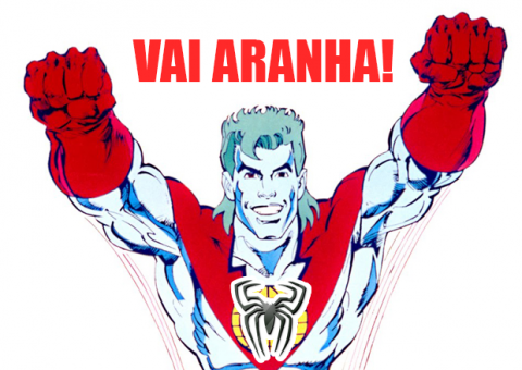 Homem Aranha ataca de Capitão Planeta
