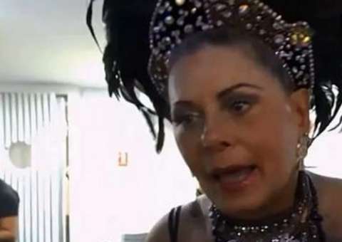 Vera Fischer passa mal e não desfila na Beija-Flor