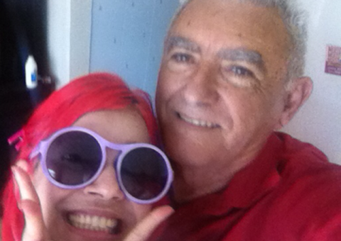 Você já apanhou muito da polícia?   Não, eu nunca fui leso, hahahahahahaha"  