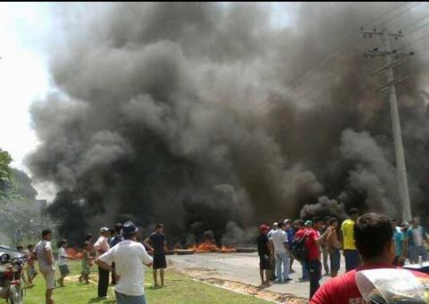 Políticos de Rio Preto da Eva  incitam violência,  fecham rodovia e são  investigados pela Polícia