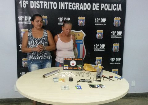 Presa mais uma vozinha traficando drogas em Manaus