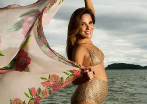 Em parto normal, Wanessa dá à luz ao seu segundo filho