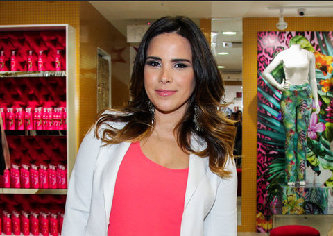 Três meses após dar à luz, Wanessa mostra boa forma