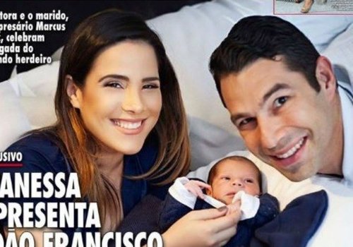 Wanessa Camargo ganha R$ 50 mil para mostrar filho recém-nascido