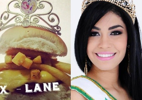  Miss que 'roubou coroa' vira nome de sanduíche em lanchonete
