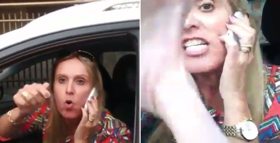  VÍDEO: Mulher se exalta e bate boca com PM ao ser abordada no trânsito