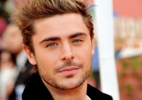 Zac Efron e seu segurança: envolvidos com briga em área frequentada por usuários de droga