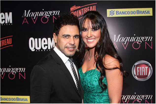 Zezé Di Camargo discute com internauatas para defender a namorada