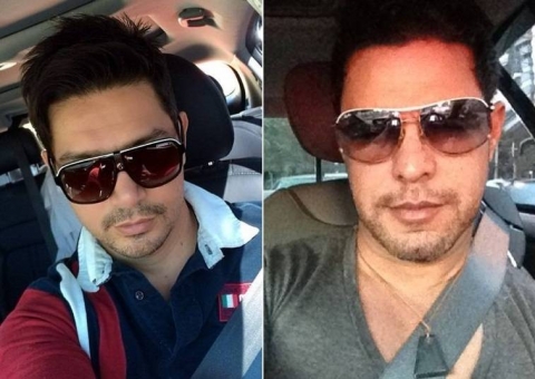 Novo namorado da ex-mulher de Zezé Di Carmargo é a cara dele