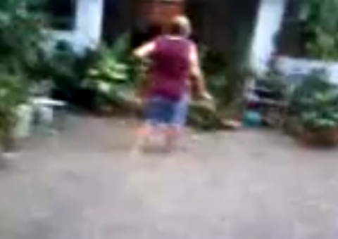 Veja o desespero dos moradores durante a chuva na zona sul de Manaus